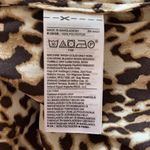 Banana Republic  Shirt Womens XS Brown Cheetah Leopard Dillion‎ Classic Fit Edgy Photo 5