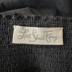 Love Shack Fancy  Black Pink Smocked Embroidered Dress Photo 8