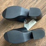 A New Day Black Women's Slide Chunky Heeled Sandals New size 8.5 Photo 4