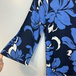 Soft Surroundings NWT Sedona Floral Maxi Dress in Marina Blue Size Petite XS Photo 10