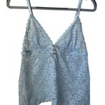 Blue Lace Lingerie Top Photo 0