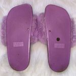 Charlotte Russe  Fur Slides With Rhinestones On The Side Photo 3