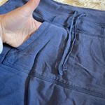 Patagonia Water Girl by  Skirt Womans Size Small 100% Organic Cotton Blue Pocket Photo 5