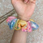 Pastel Rainbow Ombré Confetti Shaker Scrunchie Multiple Photo 3