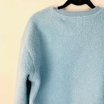 Gap Oversized Sherpa Sweatshirt in Blue size S Photo 5
