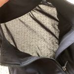 Fabletics NEW Bluebell Midi Sports Bra Full Zip Black Crop Tank Padded XS NWOT Photo 4