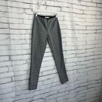 Calvin Klein Plaid Ankle Dress Pants Slim Fit Stretch Gray Women’s 2 Workwear Photo 1