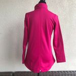 LIJA Womens Jacket Size Large Chill Asymmetrical Zip Front Crimson Pink NEW Photo 3