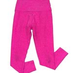 Beyond Yoga  neon bright pink 7/8th leggings women’s size medium Photo 0