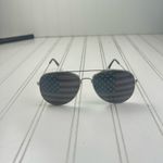 Fourth of July USA Flag Aviator Sunglasses ā Patriotic American Flag Lens Unisex Black Photo 1