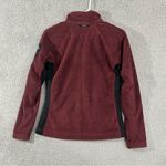 Columbia Jacket Women’s L Maroon Black Fleece Interchange Full Zip Photo 6