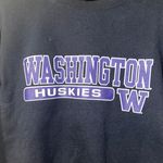 University of Washington Crewneck Black Size XS Photo 1