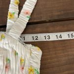 For Love & Lemons NWT  Celia Mini Dress / White floral  / Size XS Bamboo Photo 6