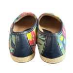 BOC Born Concept 9M Tropical Canvas Espadrille Slip On Shoes Flats. Blue/Multi Blue Size 9 Photo 4
