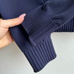 Lululemon Down & Around Crew Midnight Navy Size 4 Small Goose Down 800 Fill Photo 5