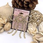 BCBGeneration  Costume Pearl Gold Jewelry Earrings Photo 7