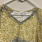 Davi & Dani  oversized floral v-neck dolman sleeve colorful boho feminine tunic r Photo 1