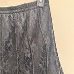 Mix Nouveau Vintage 90s Black Lace Whimsigoth Witchy Fairy Grunge Earthy Skirt Size L Photo 4