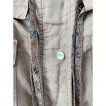 Anthropologie Daughters of the liberation Military Anorak Utility Cargo Jacket 8 Cotton Linen Photo 2