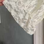 Olsenboye Cream Lace Blouse Photo 9