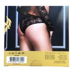 Baci Long Sleeve Lace Bodysuit White Label Black Floral 1pc Women's One Size New Photo 4