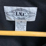 INC B17-Women's I.N.C. Jacket, Size S, Dark Gray 100% Silk Vintage VTG Photo 2