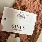 Saltwater Luxe  NWT Memphis Midi Dress Size Medium Rosewood Rust Floral Linen Photo 4