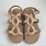Vionic NEW  Judie Rose Gold Orthodic Sandal Sz 6 Strappy Photo 3