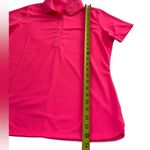 Nike Golf Women's Size M Medium Shirt Pink Short Sleeve Dri Fit Tour Performance Photo 6