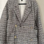 AQUA  Tweed Long Coat Jacket XL Photo 1