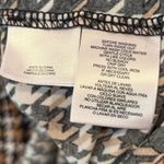 Anne Klein Ann Klein Houndstooth Print‎ Blouse Size XL Photo 4