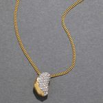 Alexis Bittar NWOT  Gold Necklace with Silver Detailing Photo 1