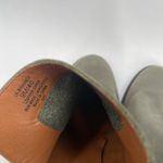 Lucky Brand Boots Size 9 Women's Branndi Bootie Ankle Leather Green/Taupe Heel Photo 4