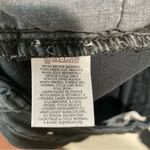 PINK - Victoria's Secret PINK Victoria’s Secret‎ black denim shorts raw hem size 4 Photo 10