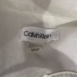 Calvin Klein Collection White Denim Jacket Size M Photo 5