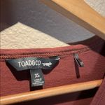 Toad & Co. Rose Short Sleeve T Shirt Color Cinnamon Brown Size XS Photo 2