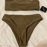 Zaful Army Green Bikini Set Photo 0