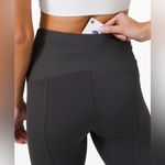 Lululemon  Train Free High-Rise Crop 23" Nulux in Graphite Grey W6BB4S Photo 4