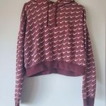 Nike Sportswear Club Fleece Oversized Cropped Monogram Hoodie Size Medium Photo 10