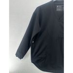 FIGS  Shirt Women's XS  Scrub Top Technical Collection Black Short Sleeve Photo 2