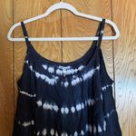 Tiare Hawaii Size Small Medium Multicolor Tie Dye Print Cold Shoulder Blouse Photo 1