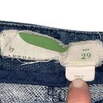 Anthropologie  Blue Jersey Knit Denim Wide Leg Bell Bottom Flare Leg Pants 29 Photo 4