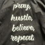 Pray, Hustle, Believe, Repeat Black Pullover Crew Neck Shirt Size XL EUC #0055 Photo 1