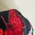 Alice + Olivia Jesse Wrap Dress 4/6 Silk Blend Whimsical Butterfly Leopard Midi Photo 7