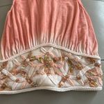 Free People Ombre Embroidered Boho Crop Tank Top Size Large Photo 5