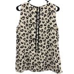 Buddy Love Sleeveless Animal Print Lightweight Blouse Tank Womens Large Photo 10