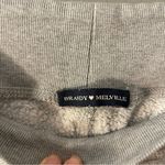 Brandy Melville  Soft Heather Grey Yoga Pants One Size Tie Waist Photo 2