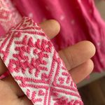 A loves A  Pink Embroidered Casual Dress Photo 5