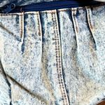 Vintage 1980s Acid Wash Denim Crossbody Bag Y2K Retro Blue Photo 5