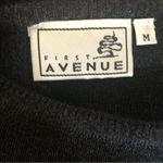 Vintage Y2K 90s Wool Blend Gray Long Sleeve Sweater Midi Dress Size M L Black Size M Photo 6